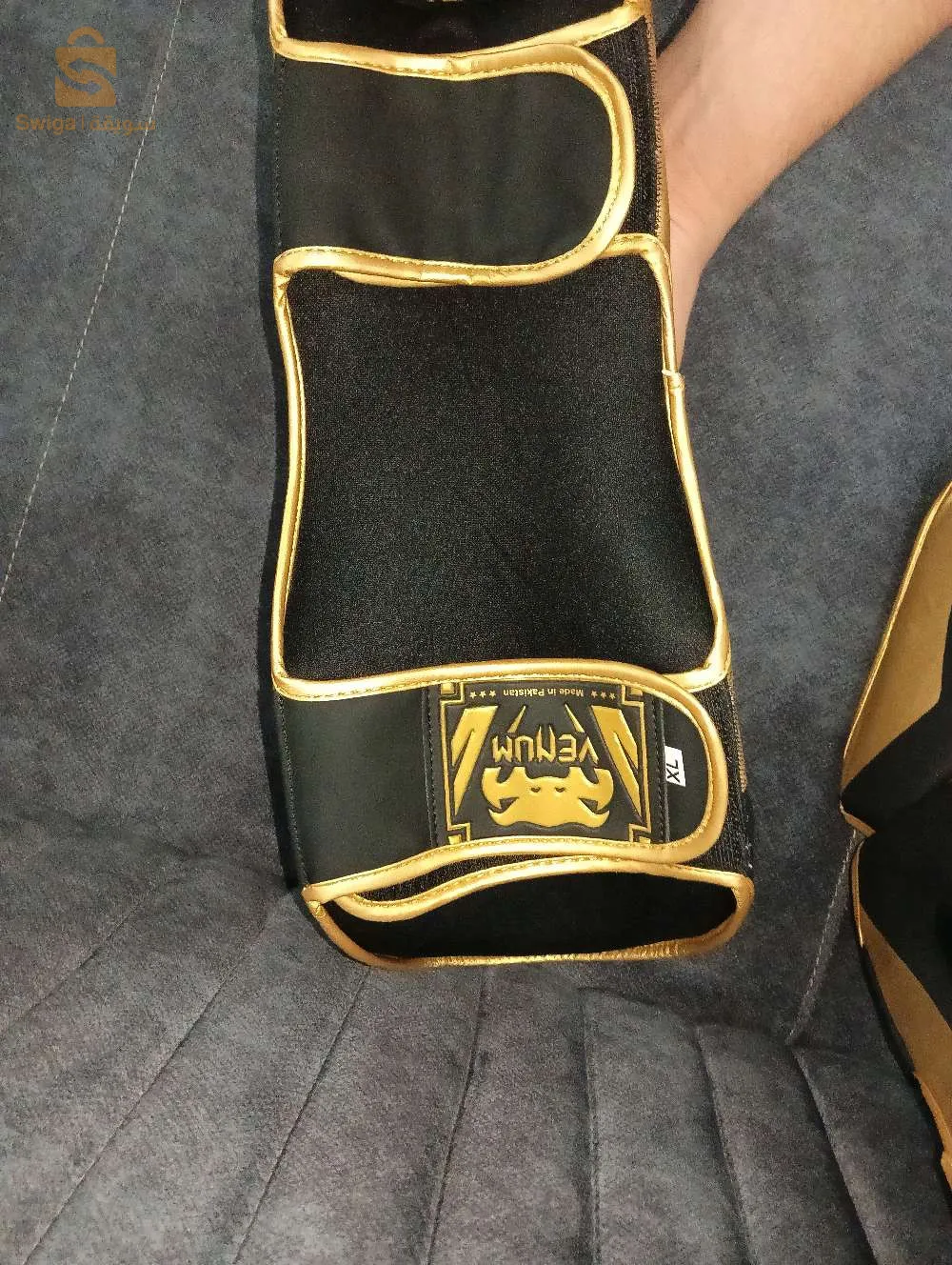 protège tibia de kickboxing
