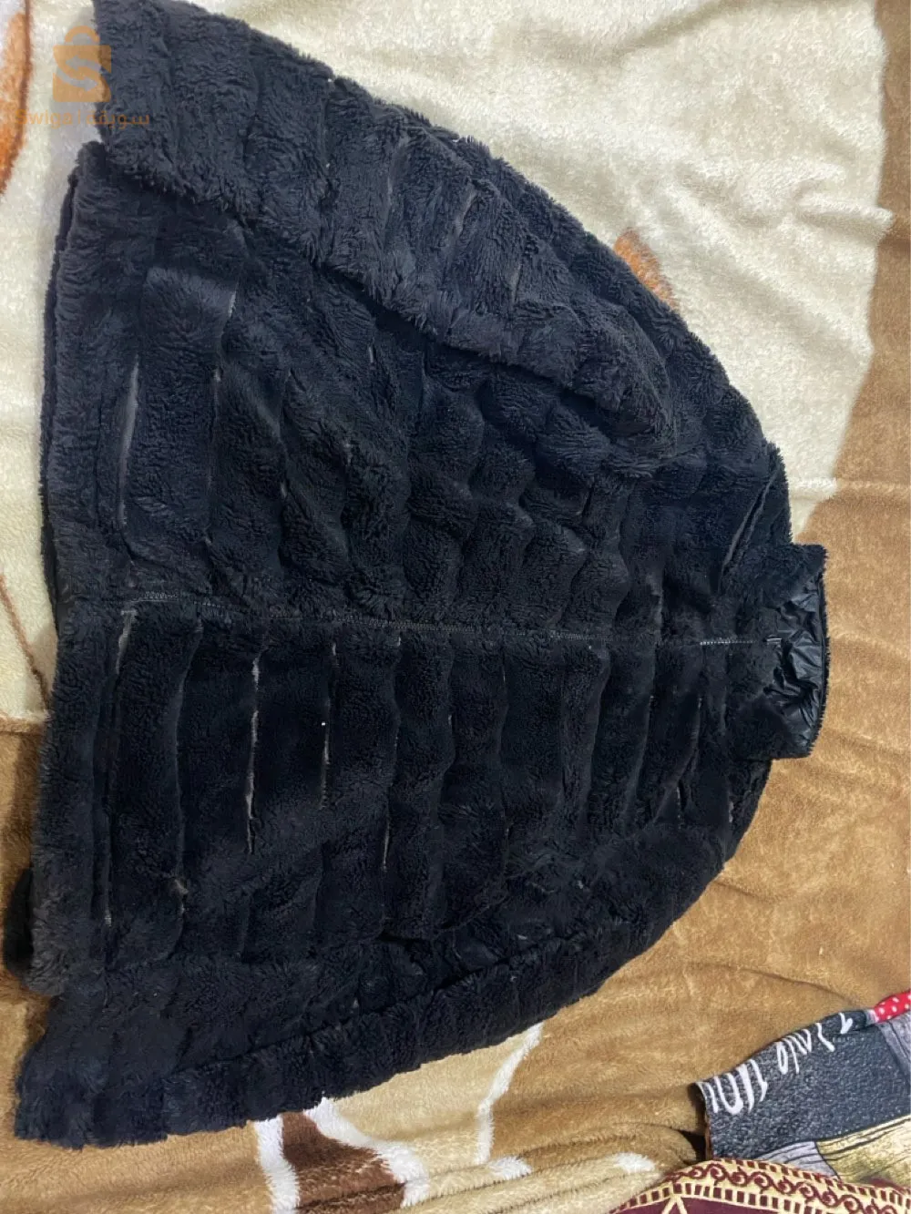 veste double face noir