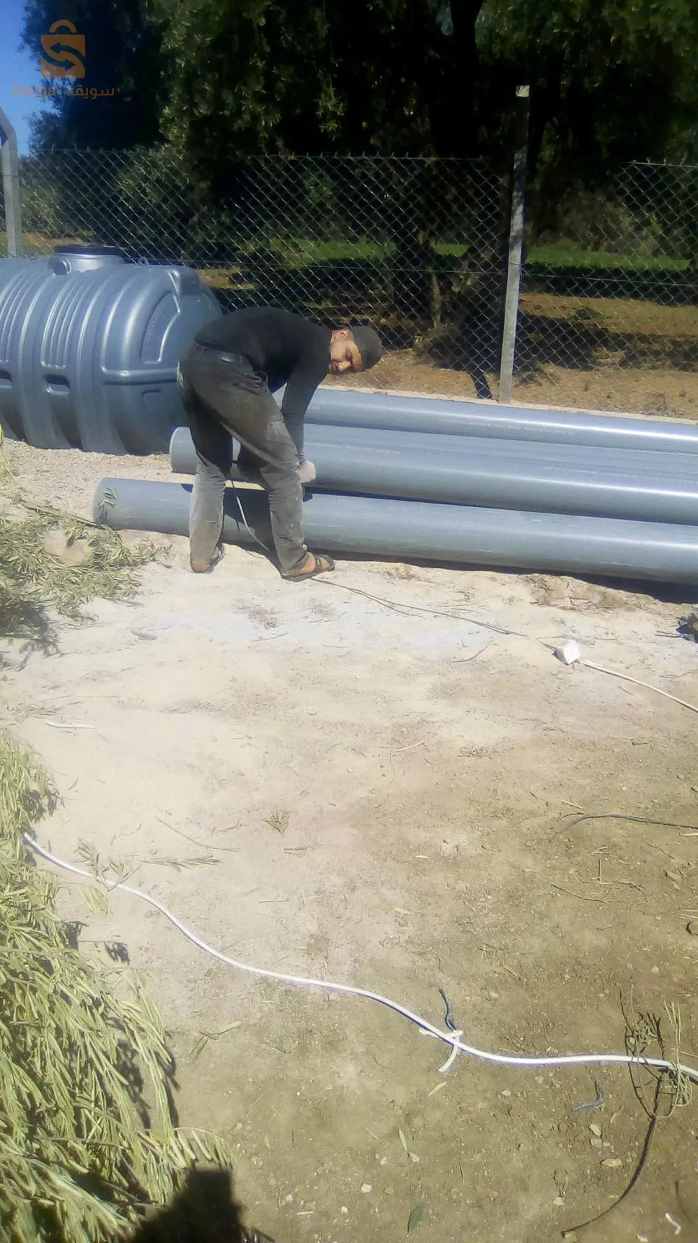 avendre terrain agricole clôturer
