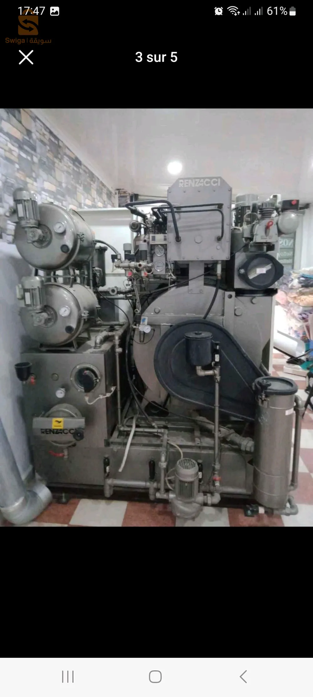 machine à sec RENZACCI