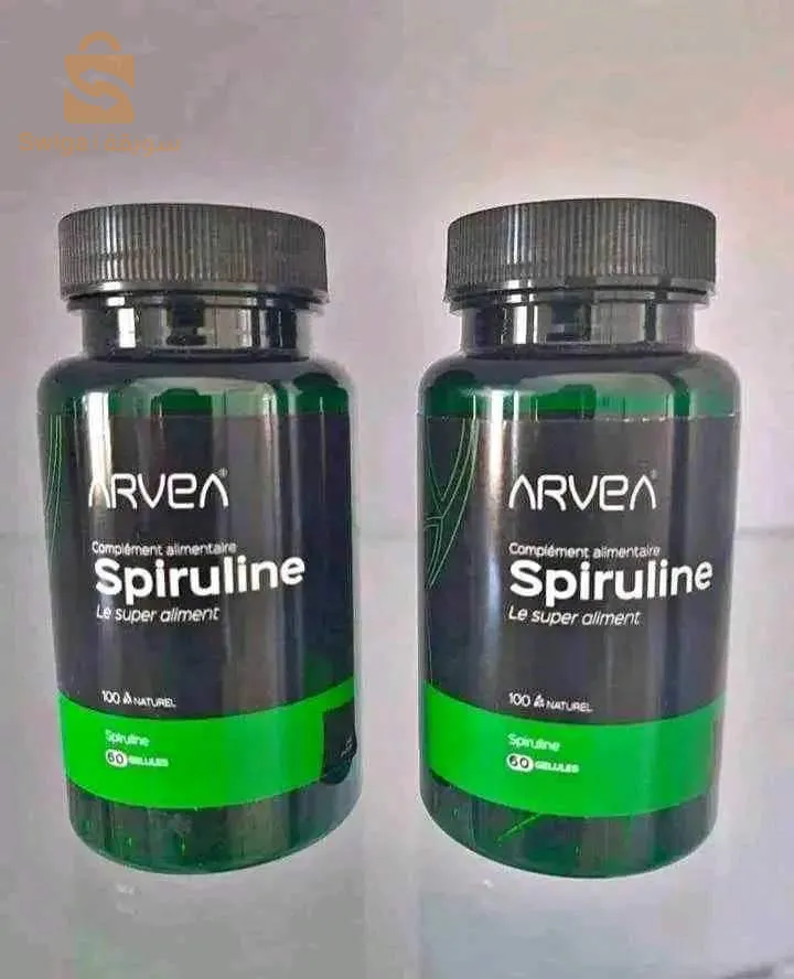 "BIO Spirulina  احصل على الصحة والطاقة الطبيعية