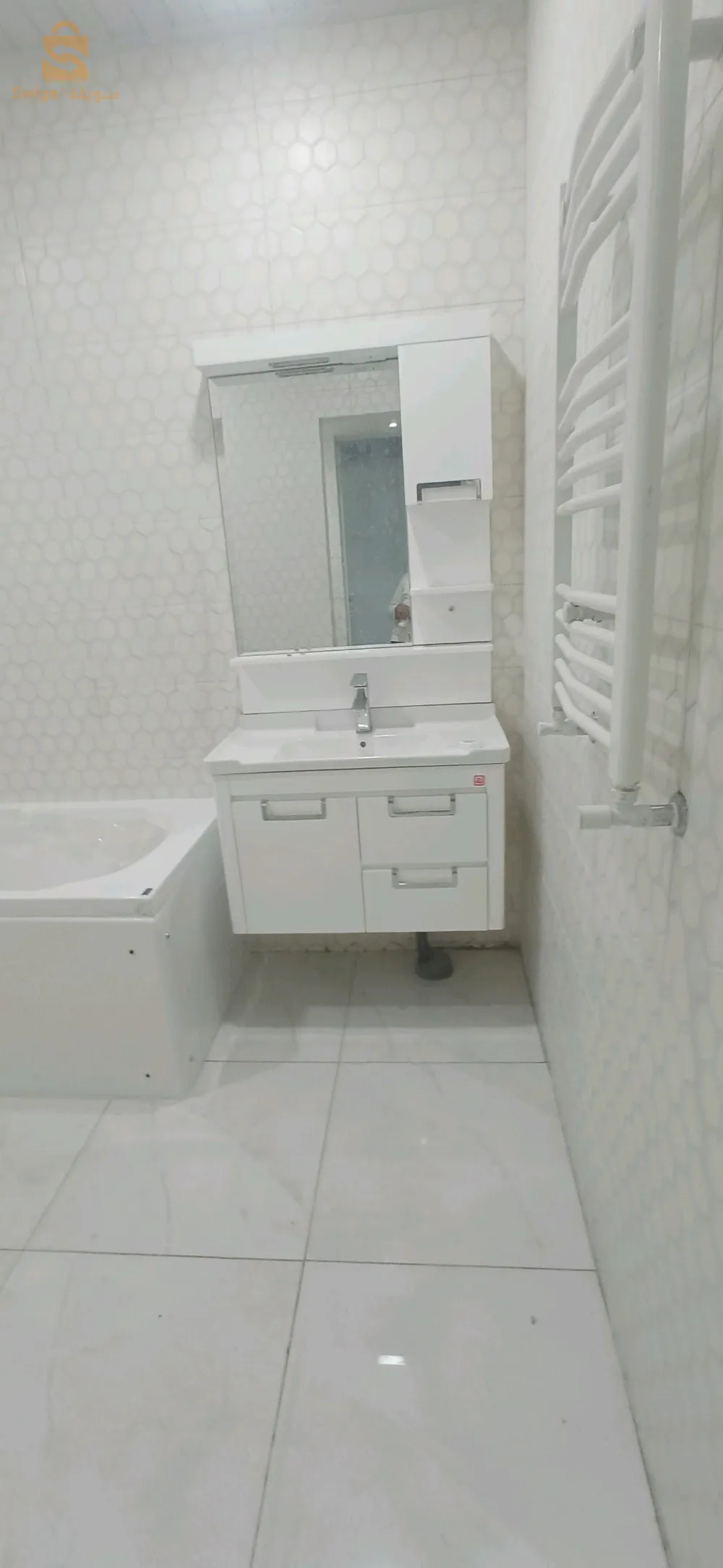 ترصيص صحي وتدفئة مركزية