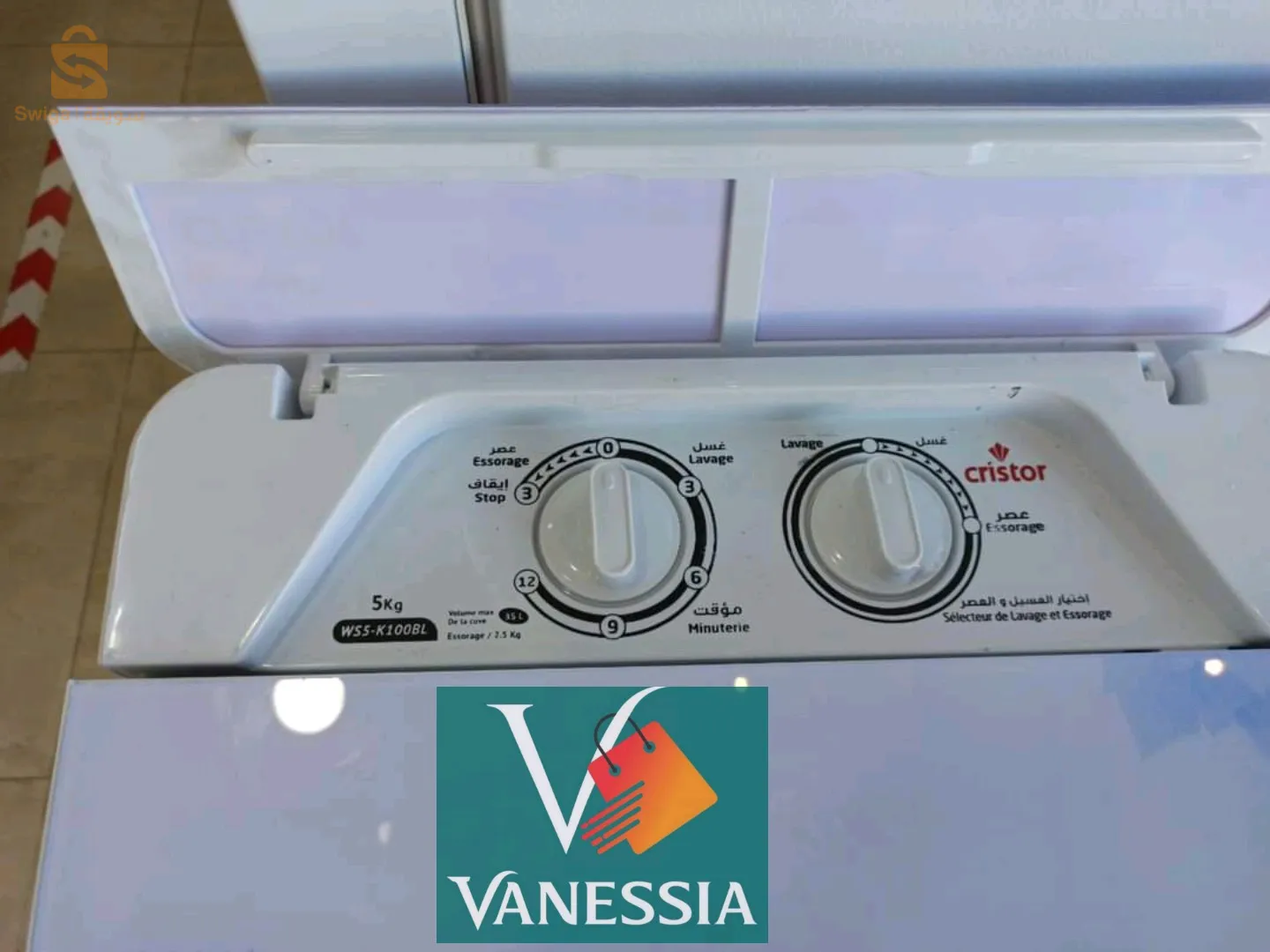 Machine à laver cristor 5kg