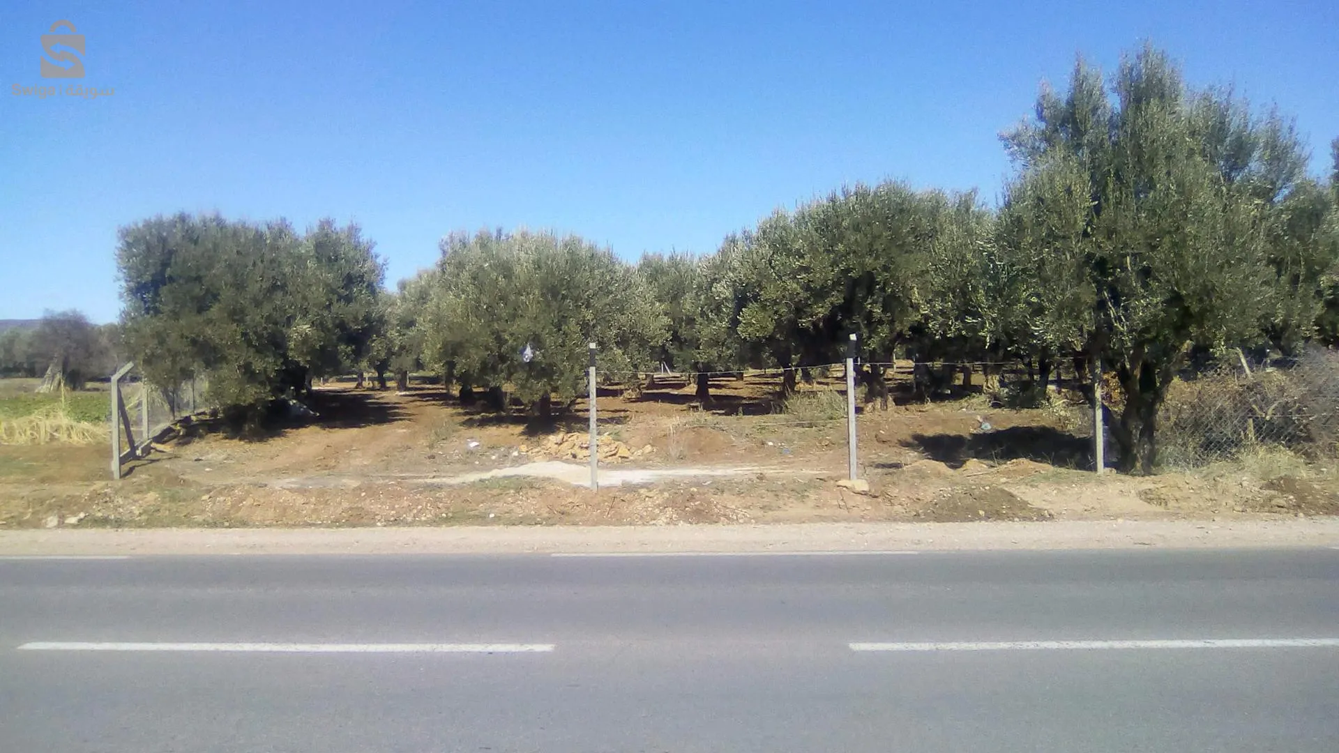 avendre terrain agricole clôturer