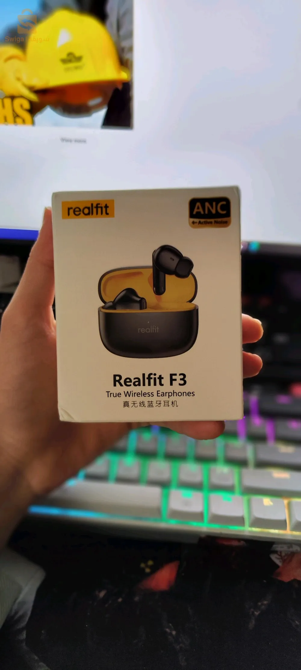 سماعات أذن "realfit F3"