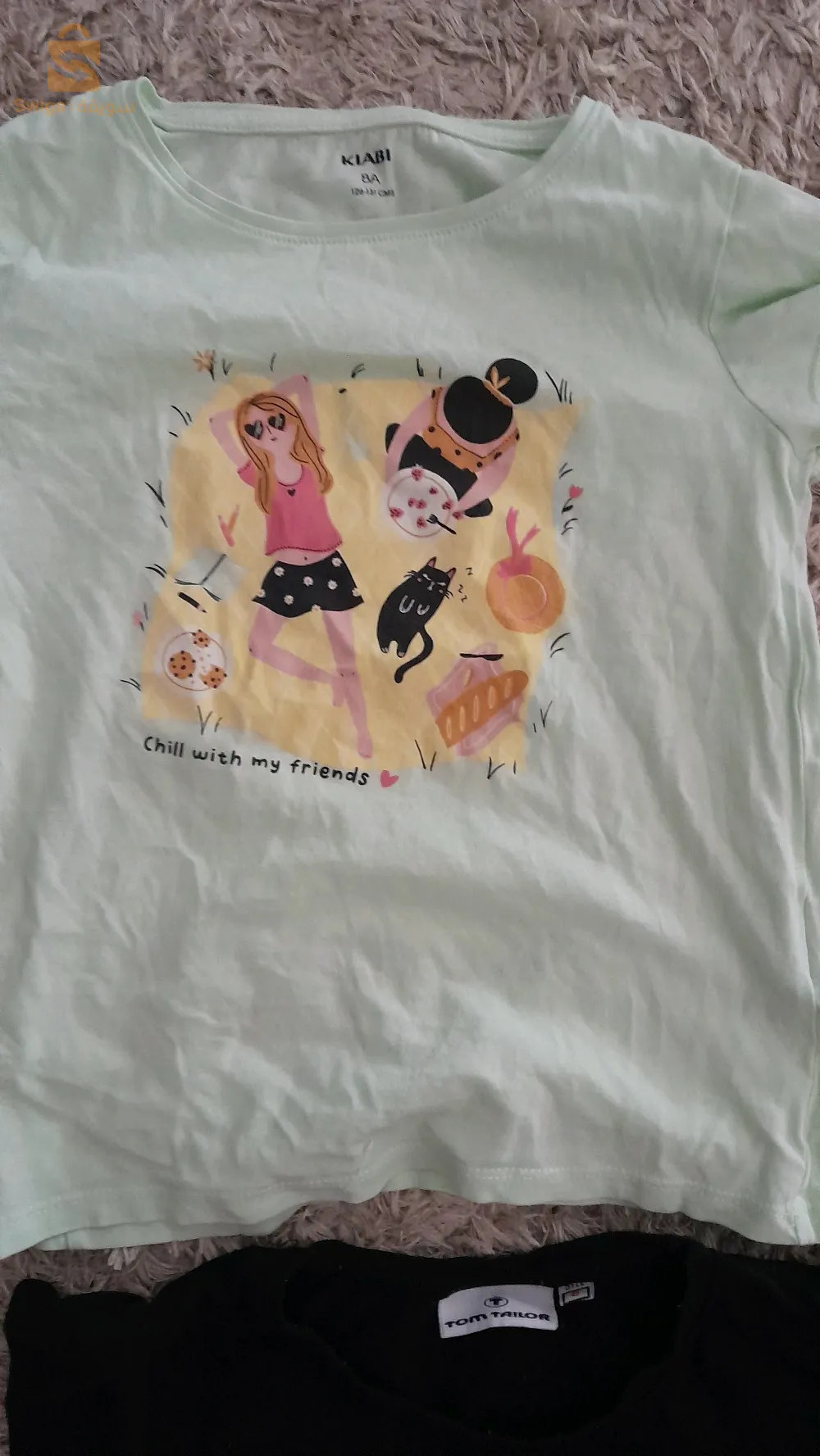 vêtements de filles de 8ans