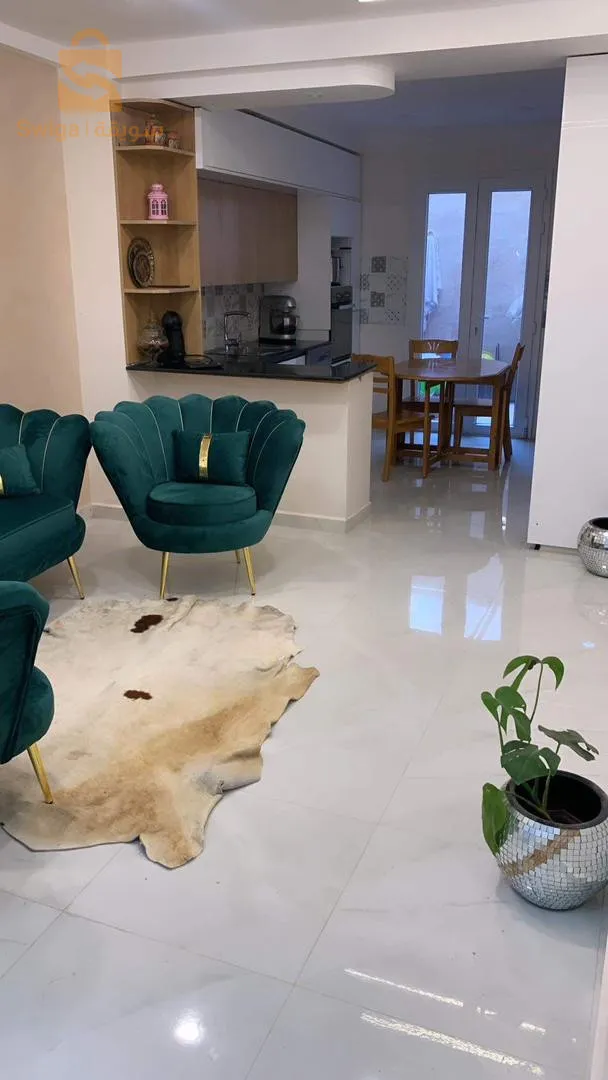 شقة عصرية في إقامة  Rez-de-chaussée élevé