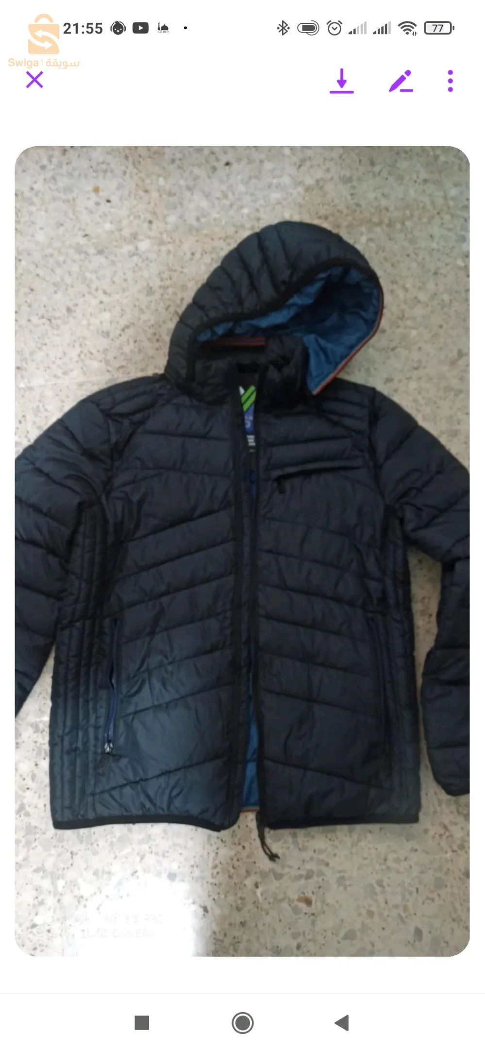 veste doudoune chtiwa