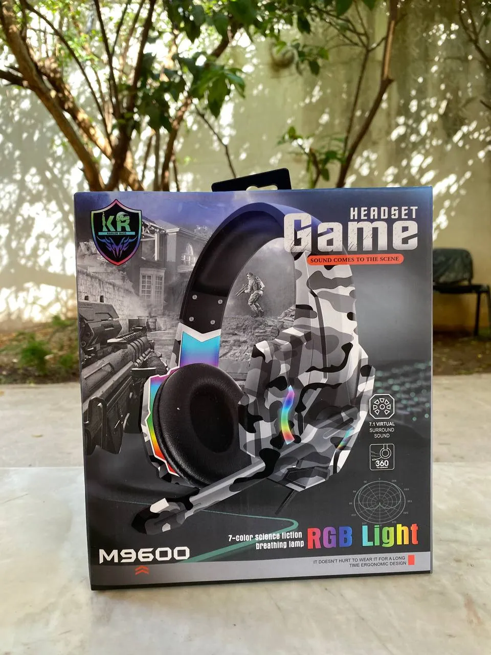 /Casque Gaming Filaire 3en1 PS5/PS4/XBOX/PC/phone