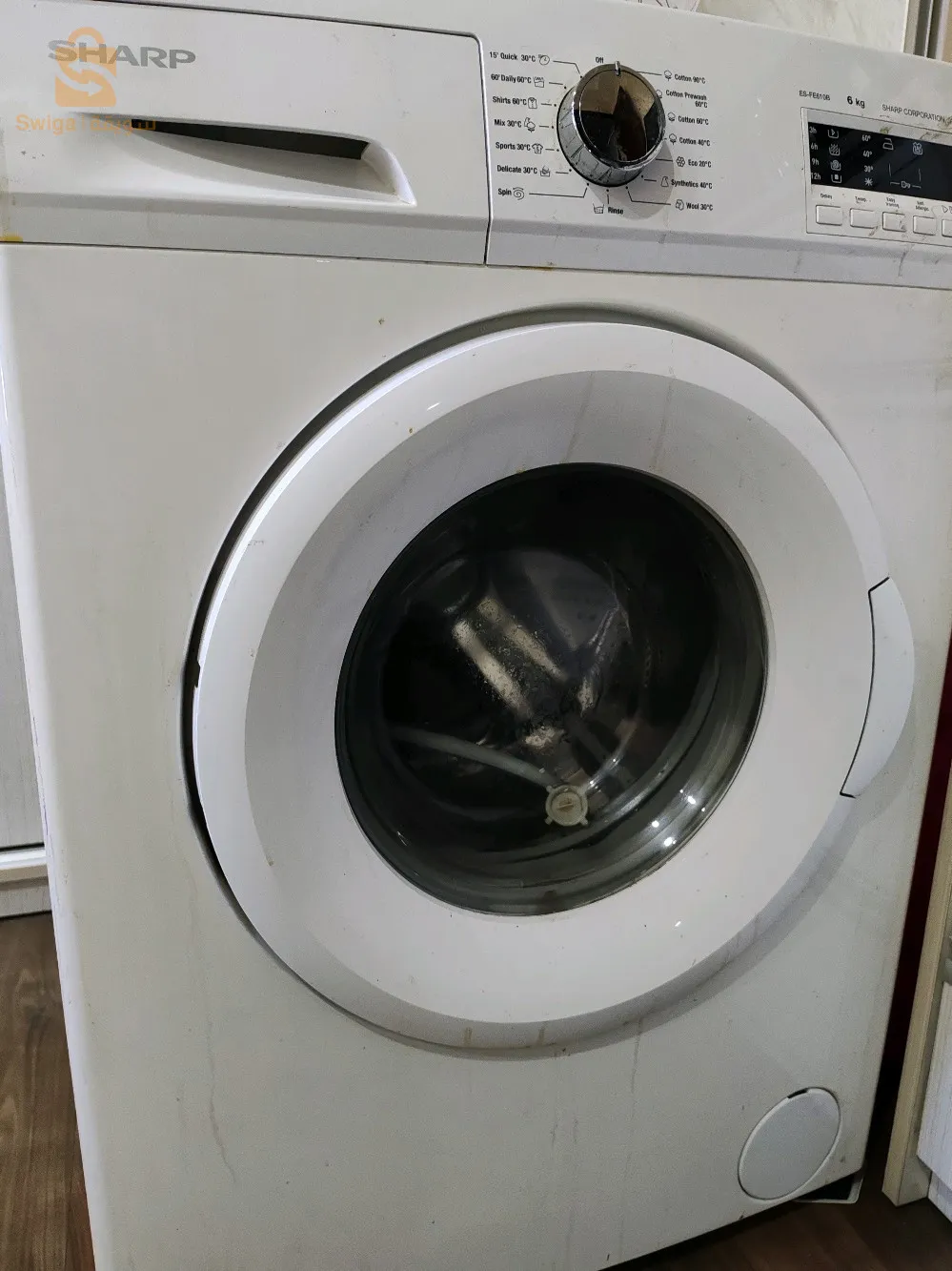 Machine à laver SHARP japan 6kg ( courroie cassé)