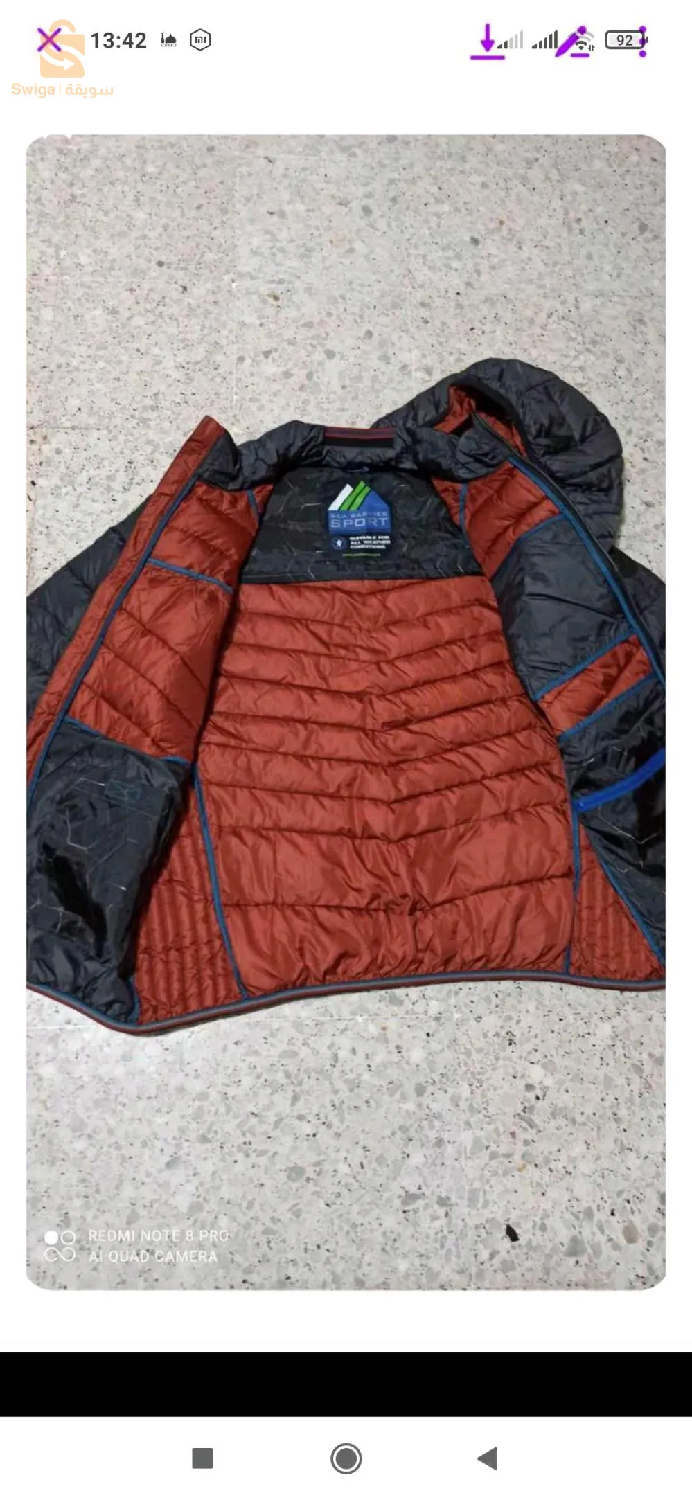 veste doudoune chtiwa