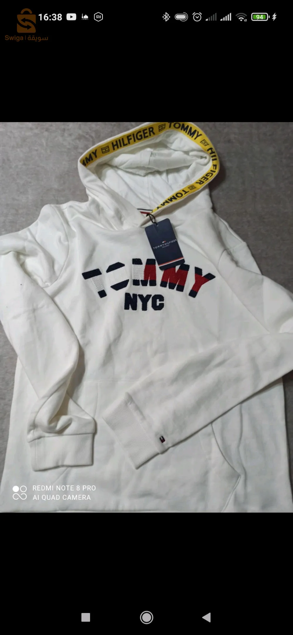 sweat capuche homme