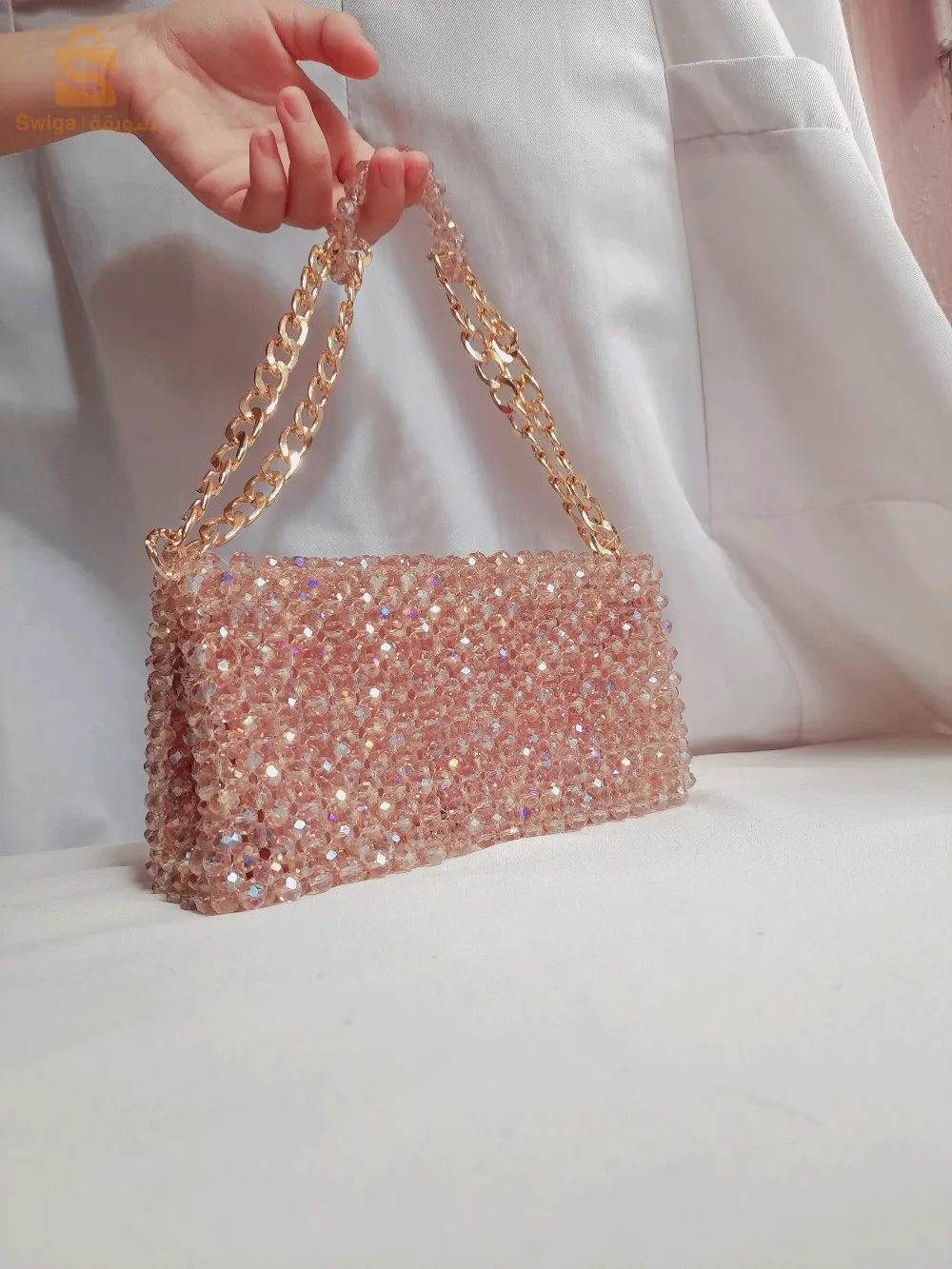 حقيبة كريستال العصرية✨️
