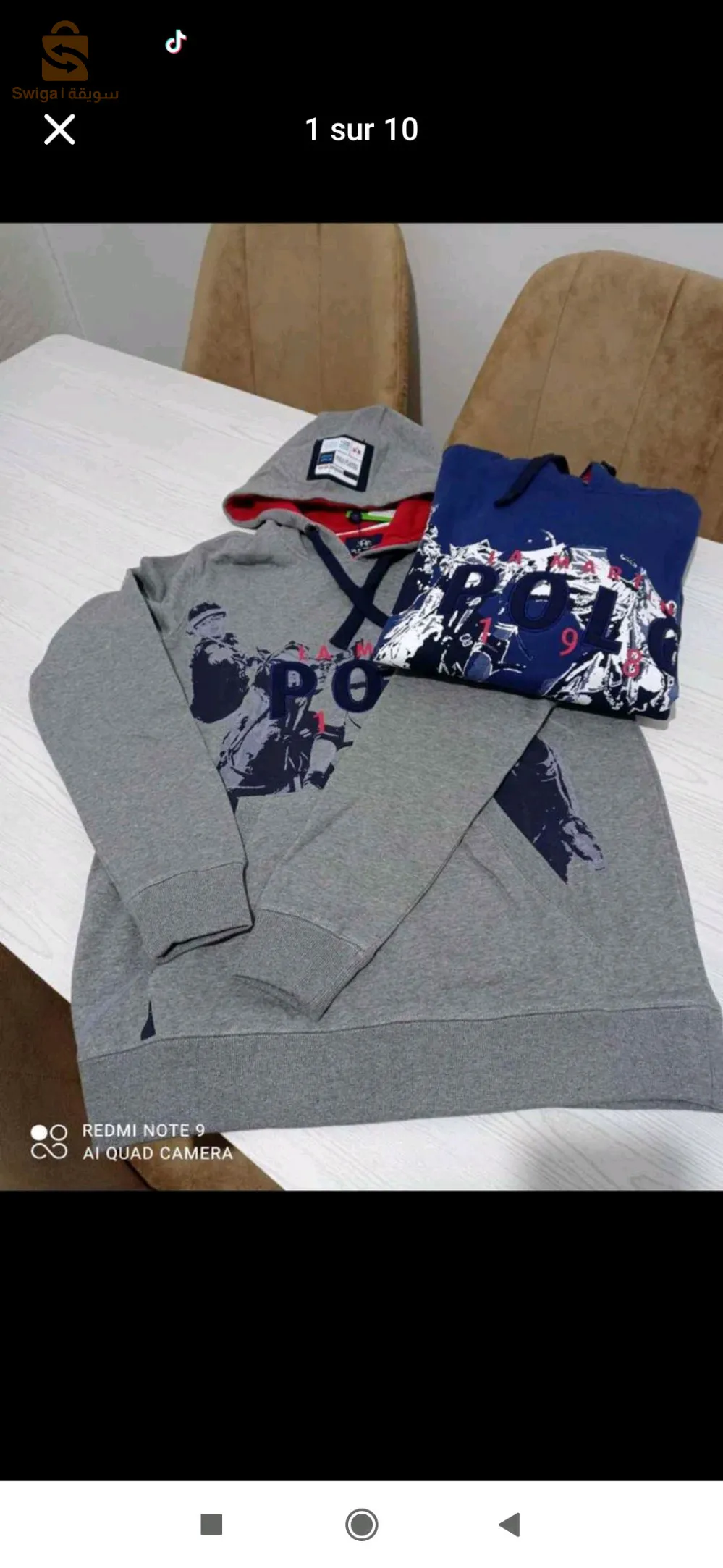 sweat capuche homme