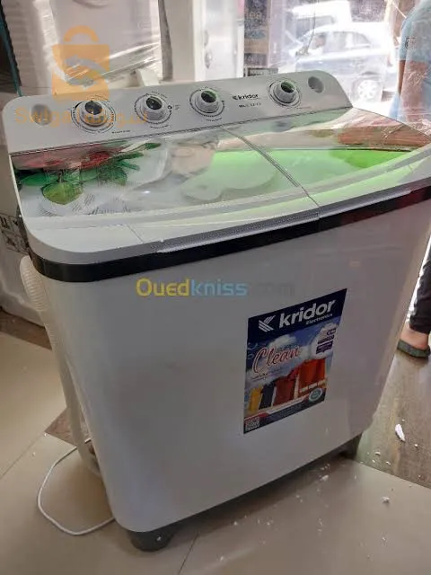 Machine à laver semi automatique marque kridor 12kg