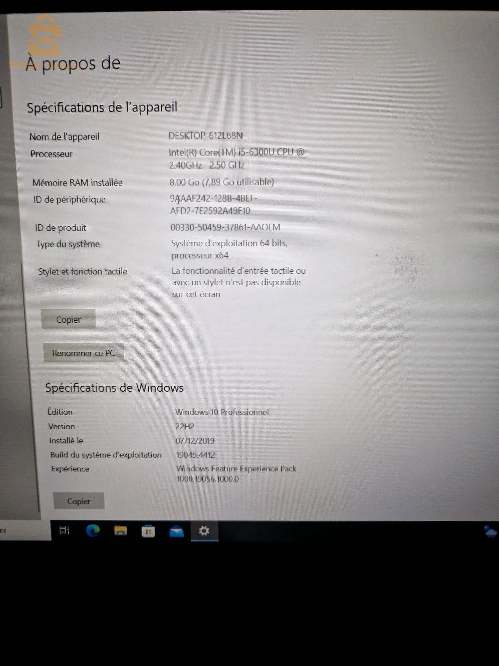 pc portable dell latitude e5470 haba m9iya négociable