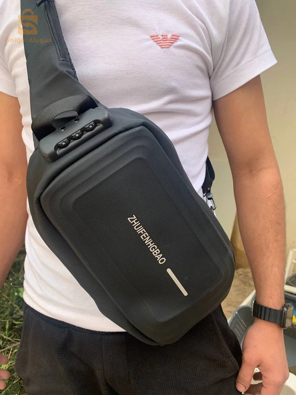 Sacoche antivol multifonctionnel étanche pour hommes grande capacité 2024 VS2