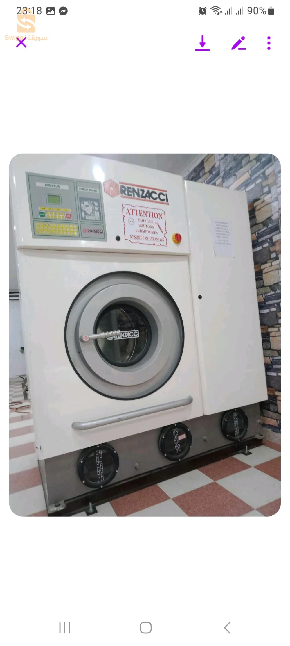 machine à sec RENZACCI