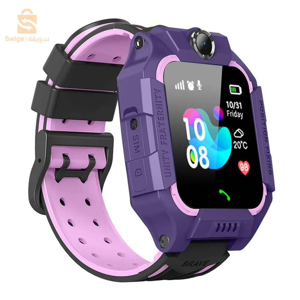 ساعة ذكية للأطفال، متتبع الموقع، SOS Call، IP67، كاميرا مقاومة للماء