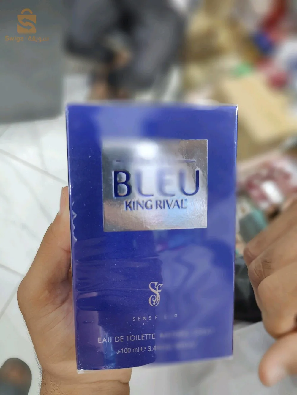 Parfum king rival cuir pour homme100 ml عطر رجال Bleu king rival😍😍😍