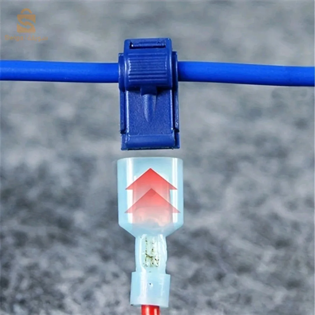 Connecteur rapide T-tap étanche avec cosse mâle