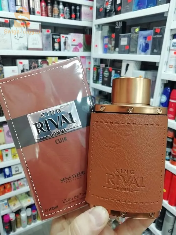 Parfum king rival cuir pour homme100 ml عطر رجال Bleu king rival😍😍😍