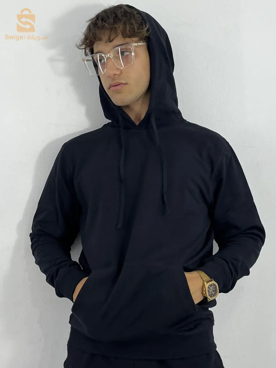 Sweat à capuche Demi-Saison Regular
