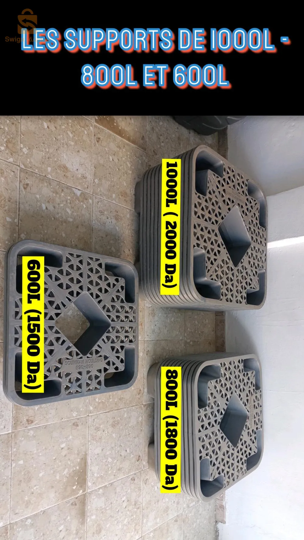 citerne de 10 couche forme carrée