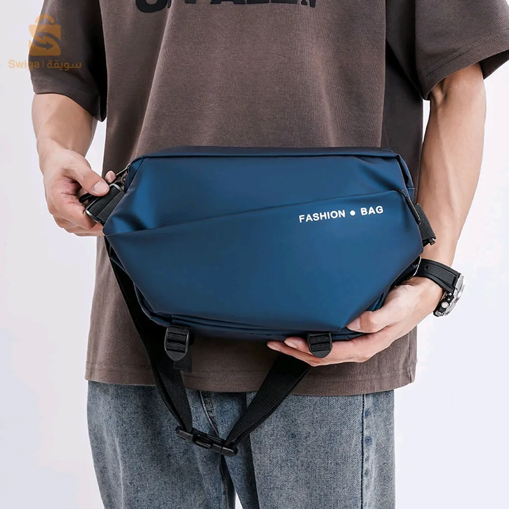 Fashion Bag Sac de poitrine décontracté pour hommes avec bandoulière LX066