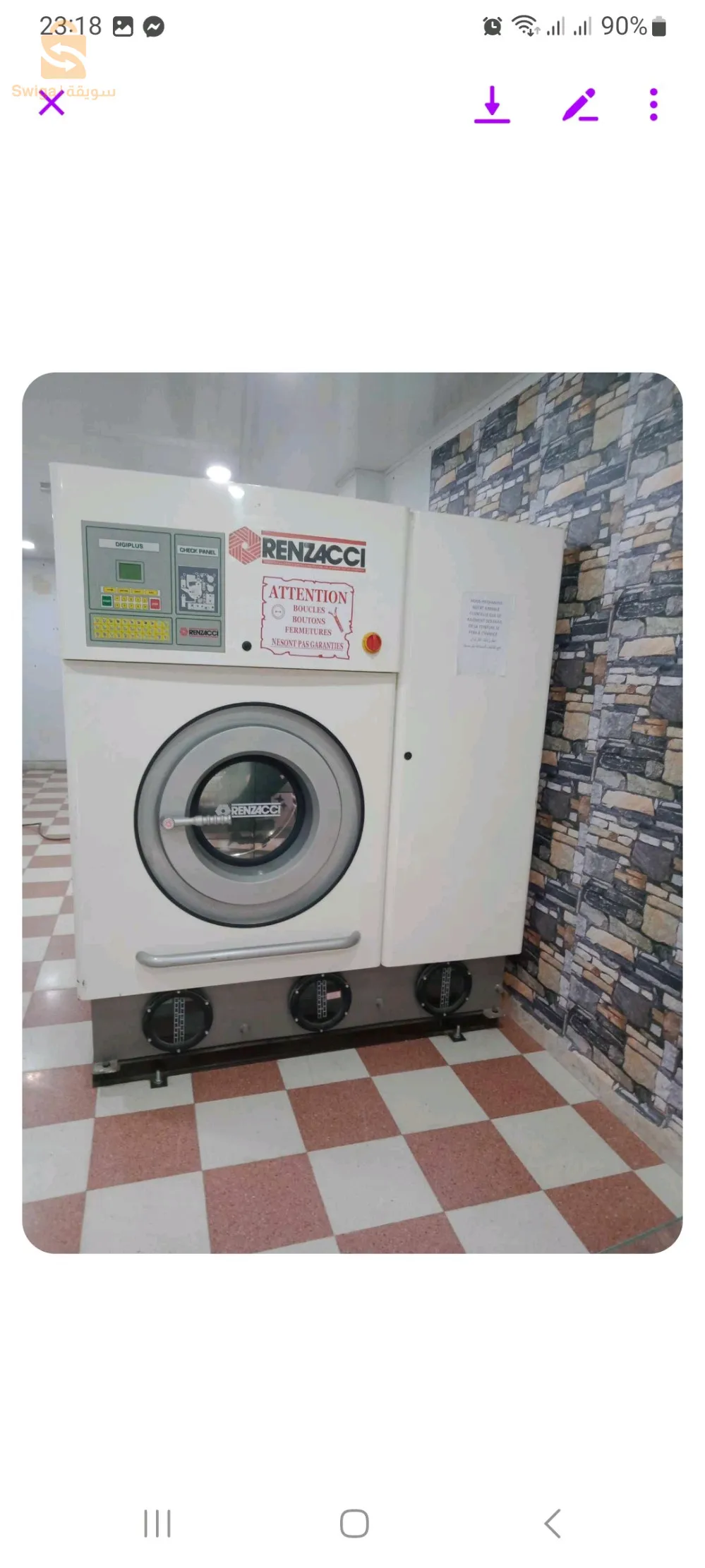 machine à sec RENZACCI