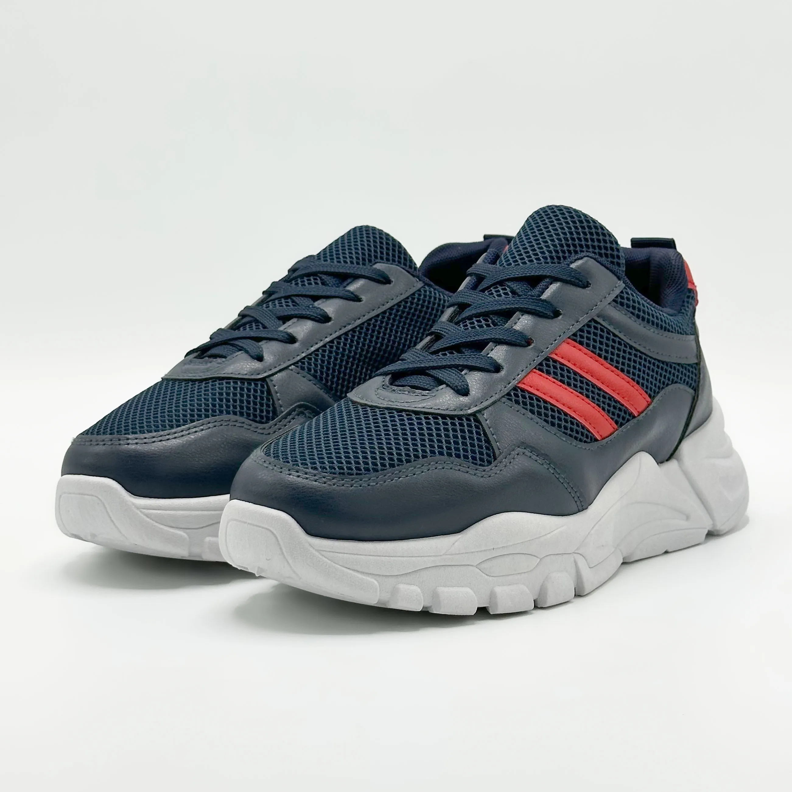 Chaussure streetwear casual confortable semelle absorbante au chocs - BLEU NUIT