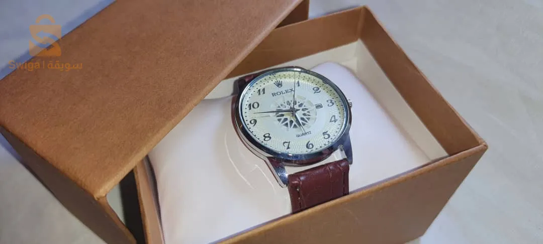 Montre classic bracelet cuir