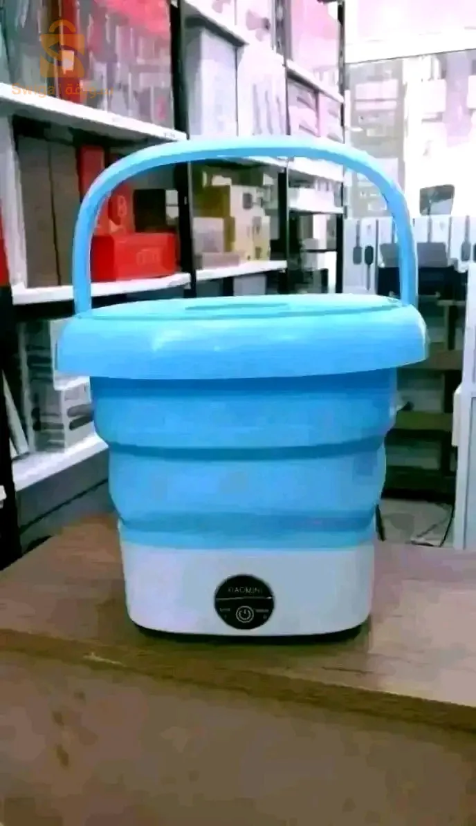 غسالة ملابس😍😍 قابلة للطي 🥰🥰 بالسلة