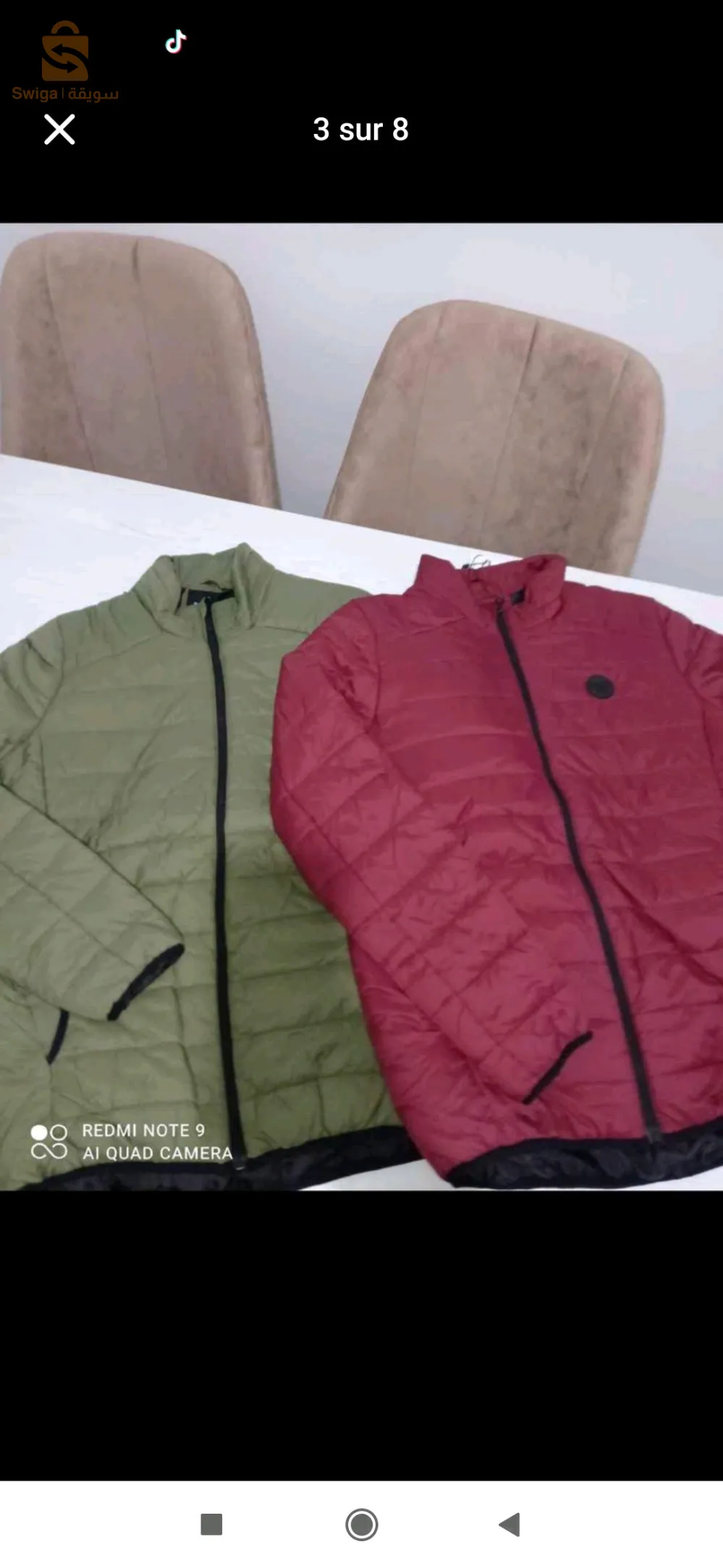 veste doudoune chtiwa