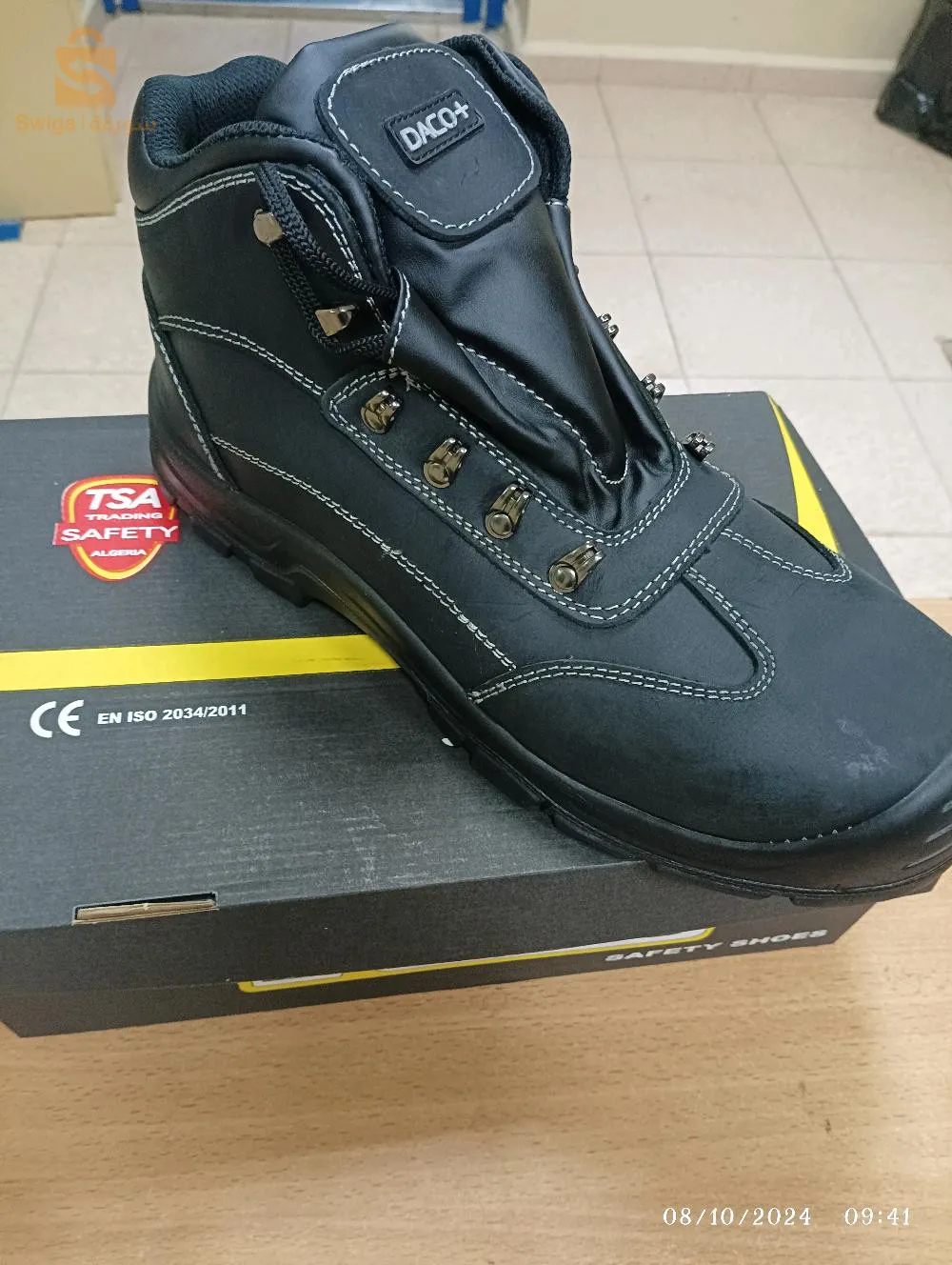 chaussures de sécurité industrielle