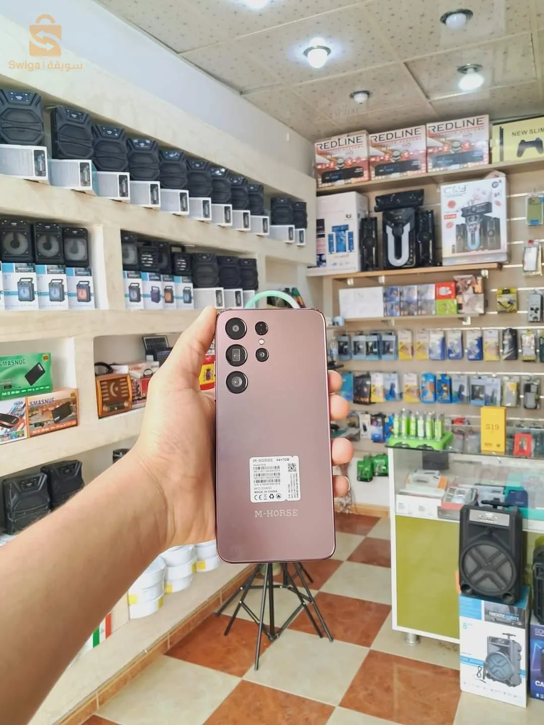 Smart phone M-horse S19 7/64 gbبروموسيو المنتظرة 🔥🔥🥵🥵