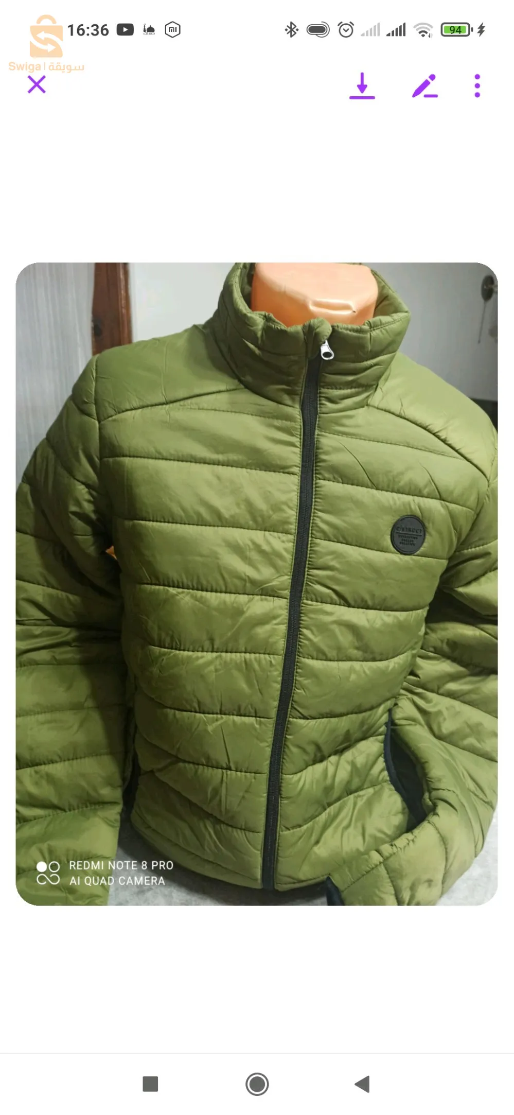 veste doudoune chtiwa