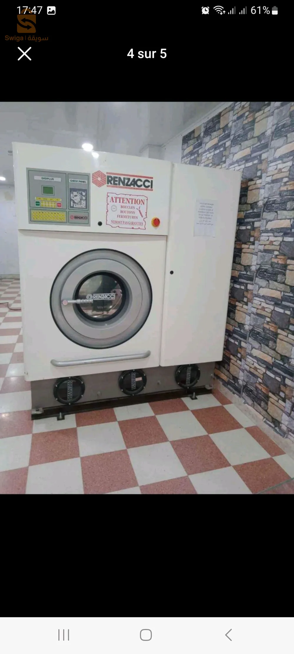 machine à sec RENZACCI