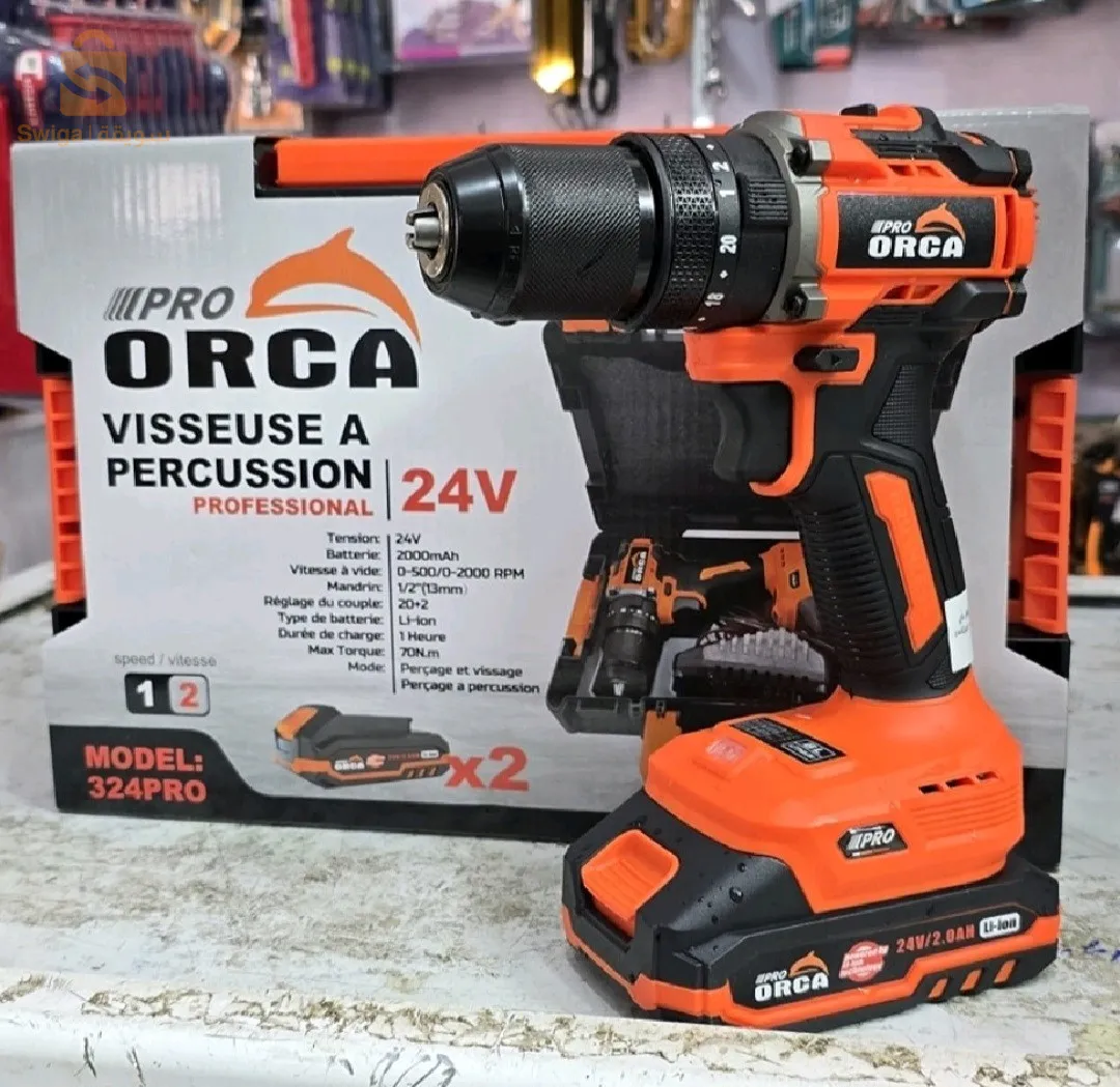 Visseuse Perceuse ORCA BRUSHLESS 24V