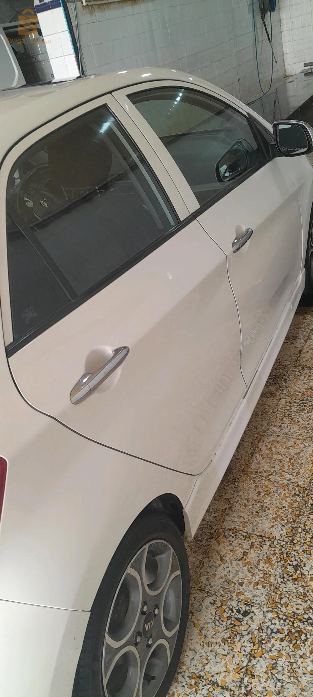 السبيغة مكاش فيها ضربة صغيرة فالبارشوك