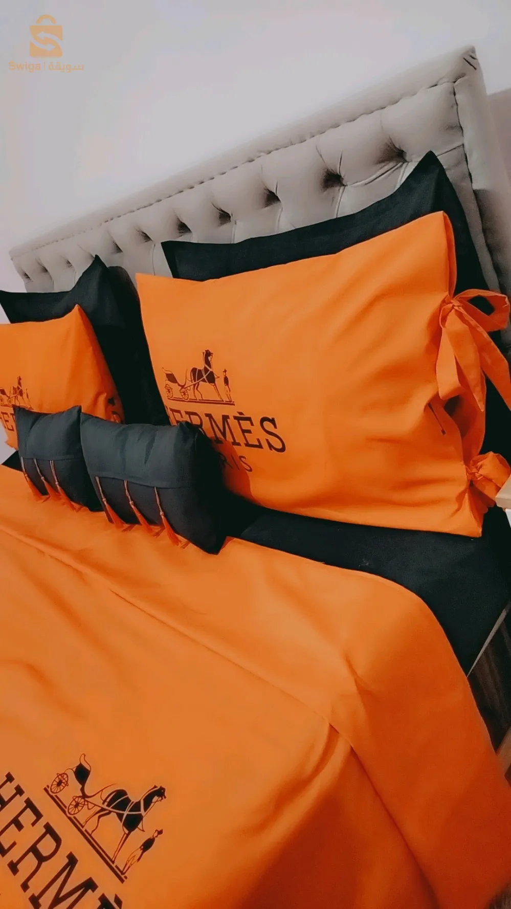 parure de drap 6 pièce HERMES