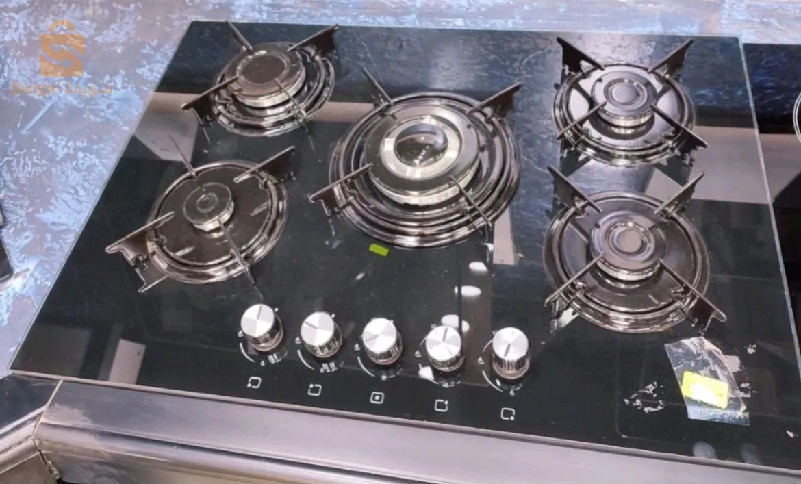 Plaque chauffante marque arcodym 5 feux noir