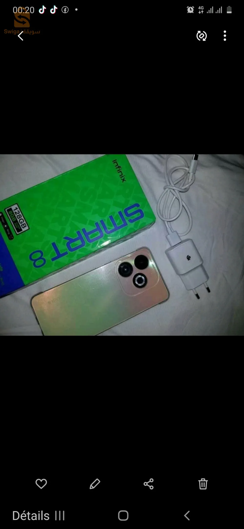 infinix Smart 8 bih bswal7o i