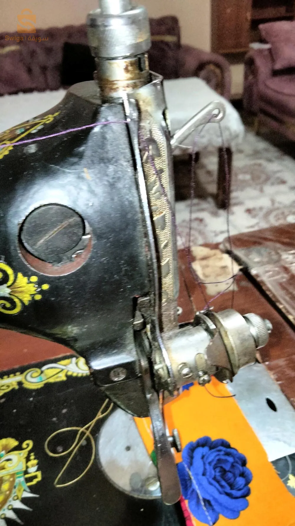 Machine à coudre Sanglier llbi3 fi wahran haja chaba b 12 mia