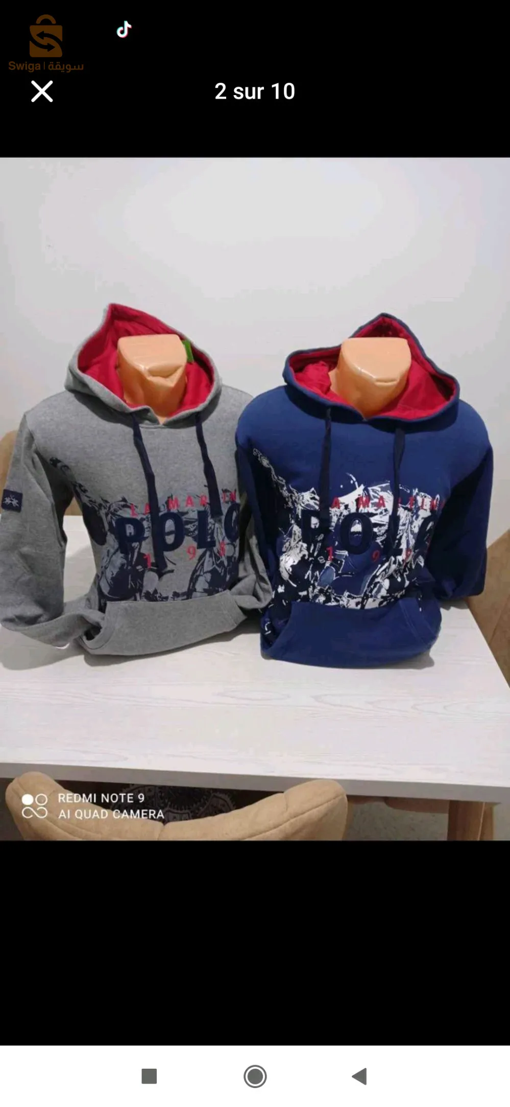 sweat capuche homme