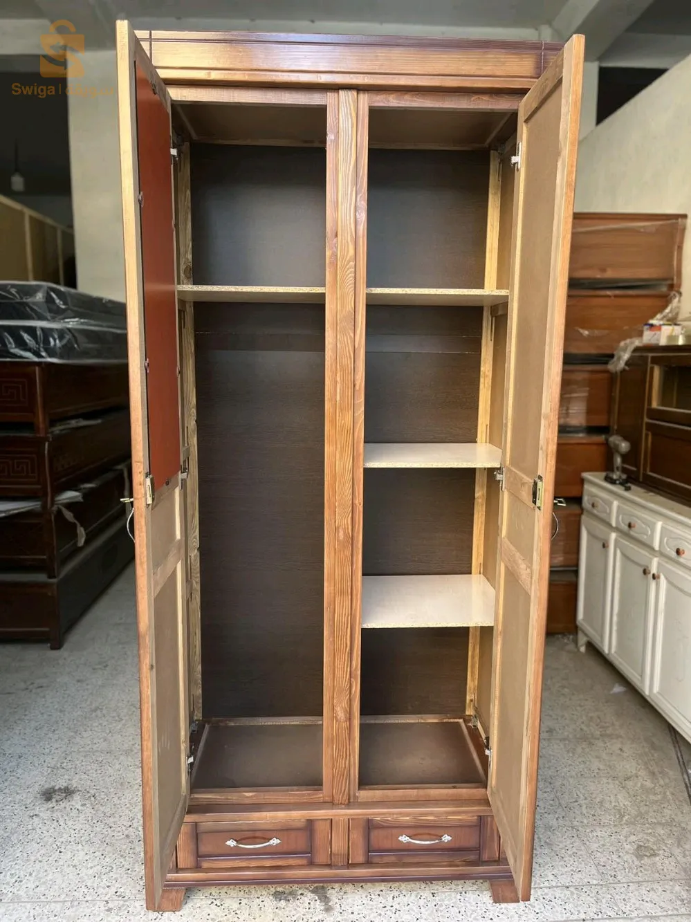 خزانة 2 ابواب