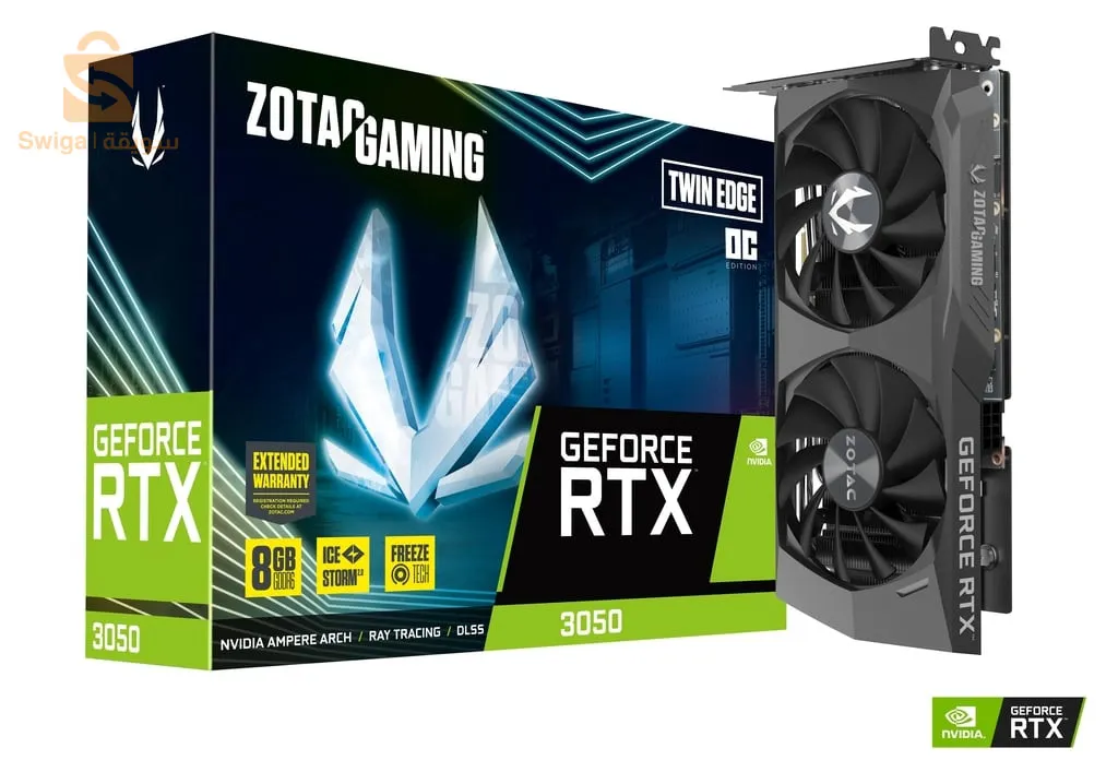 RTX 3050 8GB GDDR6 ZOTAC EDITION