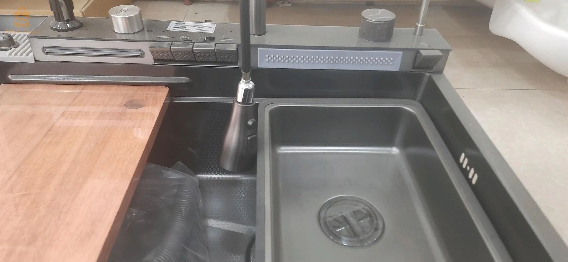 evier inox multifonction 75*45 cm