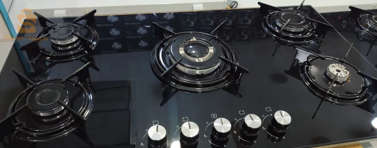 Plaque chauffante marque arcodym 5 feux noir