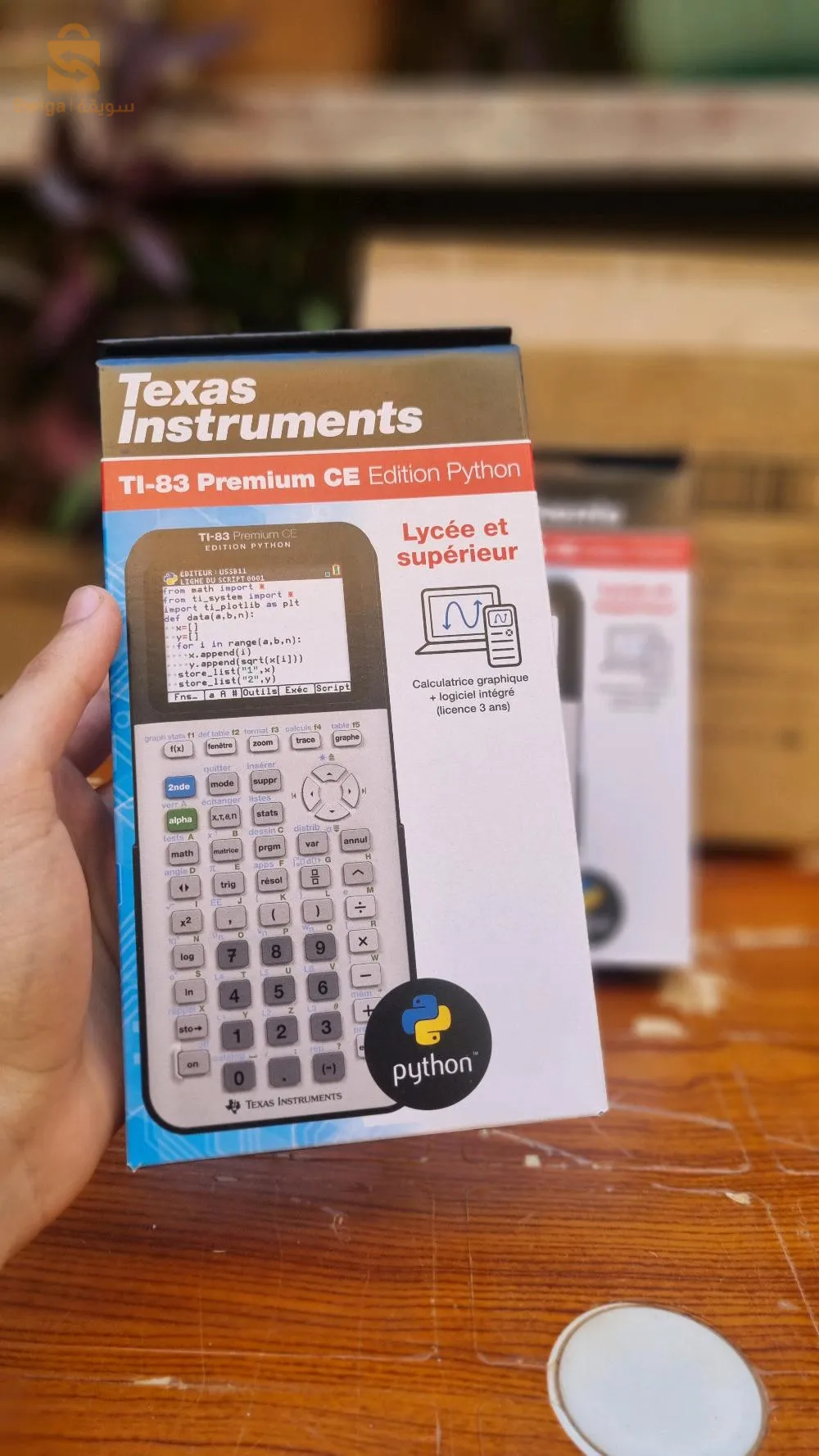 Calculatrice TI-83 Premium CEÉdition python